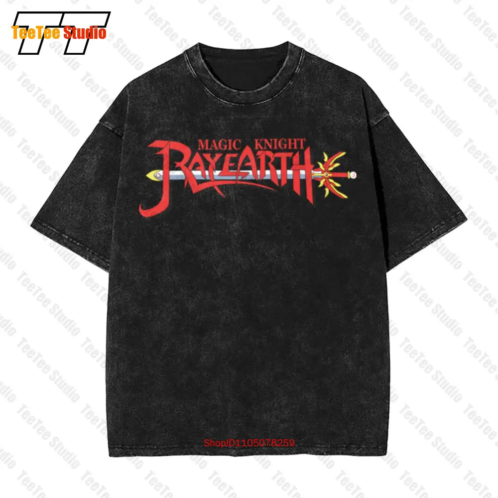 Snes Game Rayearth Magic Knight Video Game Fan Vintage Oversized T-Shirt OR1O