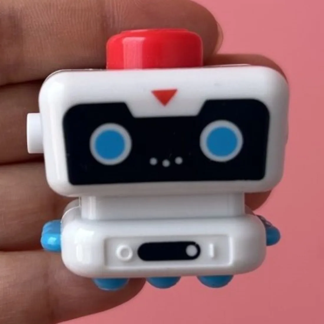 1 PCS Genuine Bulk Fidget Bots Stress Relieving Robot Robots Anti Irritability N Anxiety Relief Fingertip Bot Finger Kids Toys
