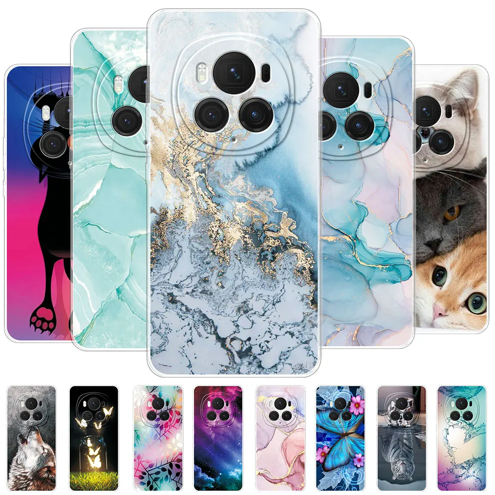 For Honor Magic6 Pro 5G Case Clear Soft Silicone Fashion Phone Case For Honor Magic6 5G Protect Back Cover on Magic 6 Pro Funda