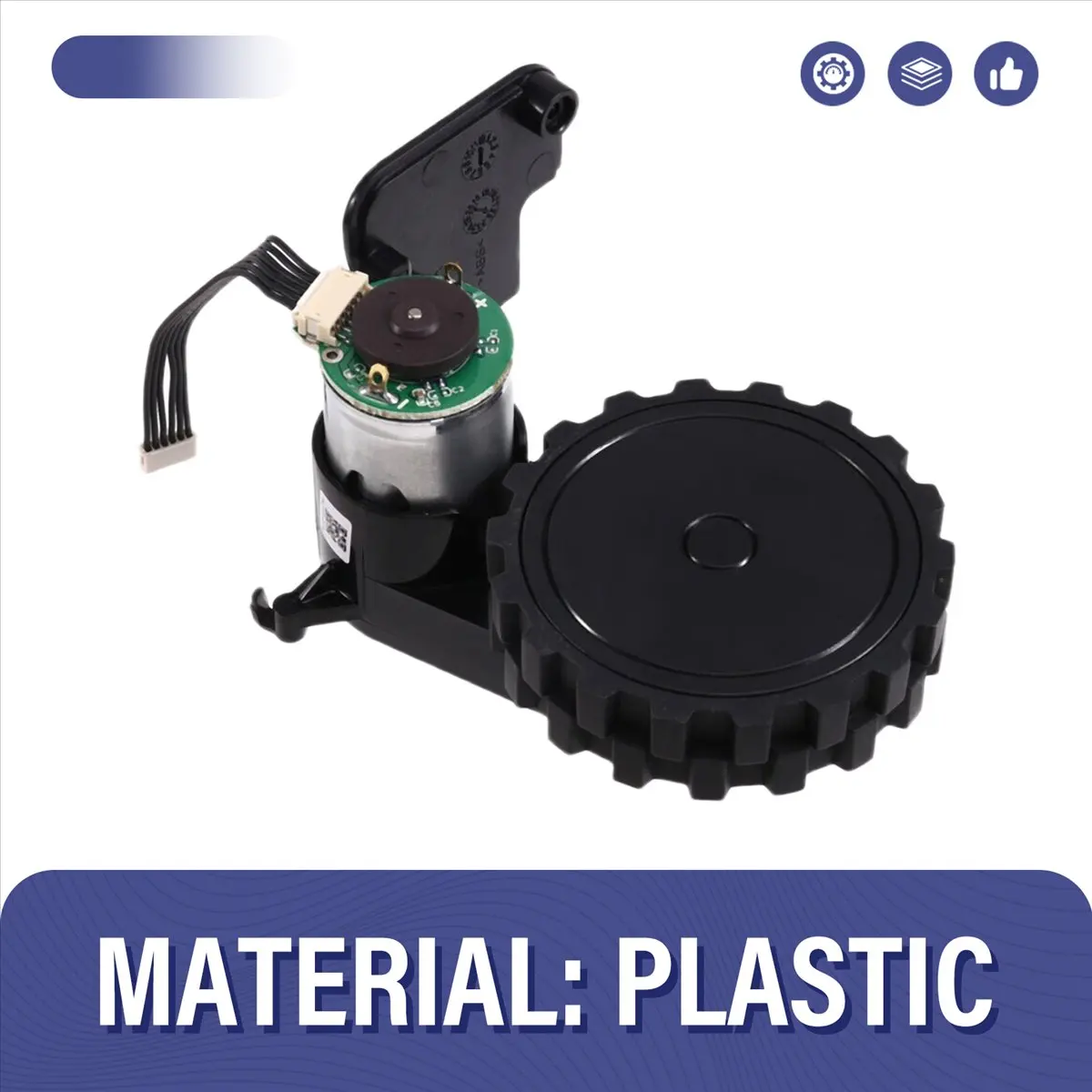 

Мотор колеса для пылесоса (A25M) для Eufy Robovac R500/15C/G10/25C/30C/35C/11s, запчасть для сборки и замены