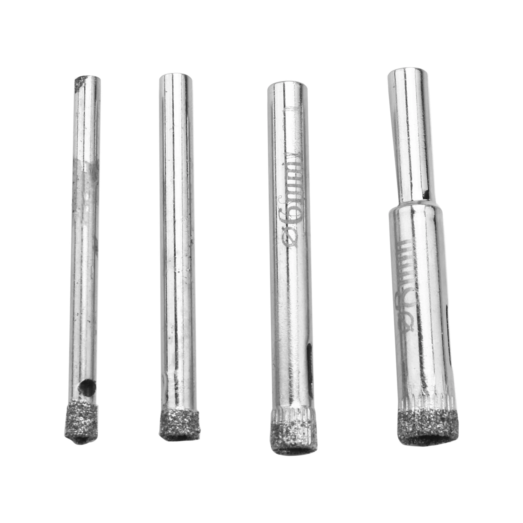 12Pcs Diamond Drill Bits Glass Tile Hole Saw Bits Set Hollow Core Drill Bits Extractor Remover Hole Saws for Glass Ceramics P