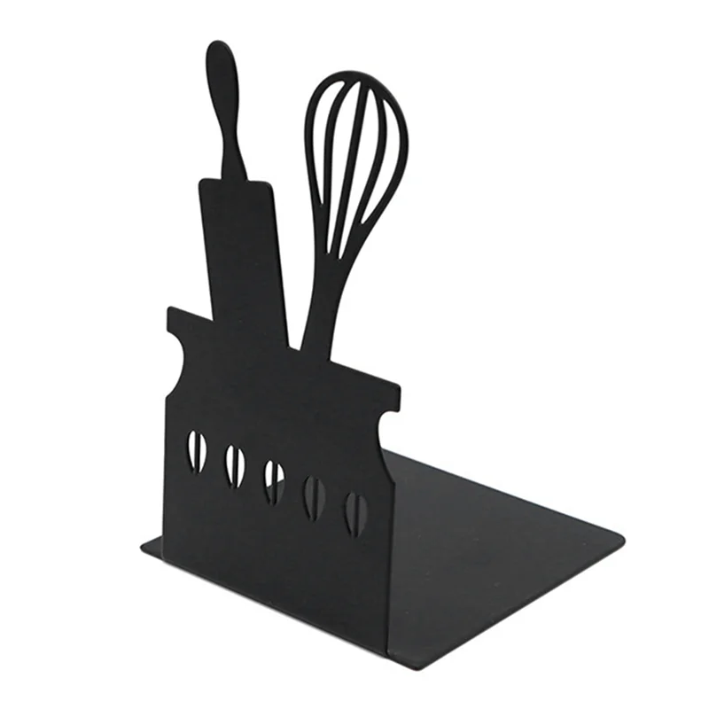 

A21Q -Декоративные полые подставки для книг для художественного дизайна «Песочные часы» Металлическая книга Stan