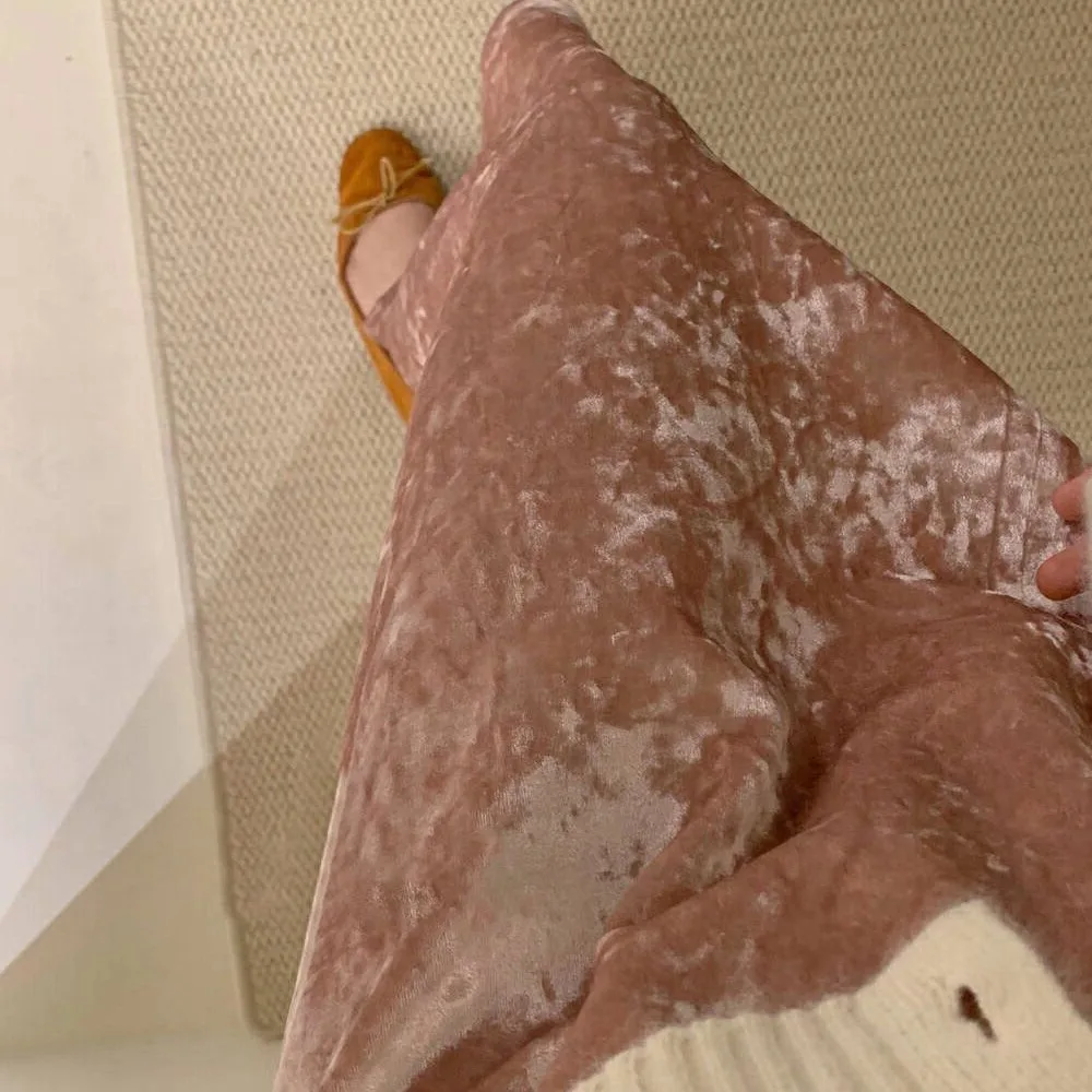 New Chinese Sle Velvet Long f Skirt Autumn 2024 Elastic Waist Hiding Hip Slimming Bodycon Skirt Vintage A-Line Silhouette