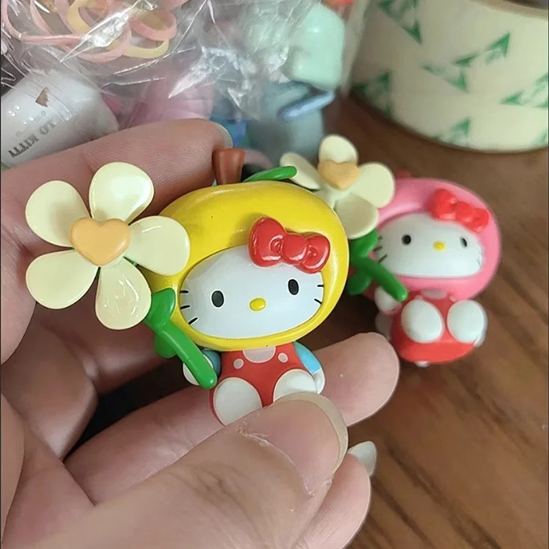 

Kitty Wind Flower Series Windmill Cute Peas Mini Boxed Toy Desktop Ornaments Cute Doll Gift Girl Fans Collection