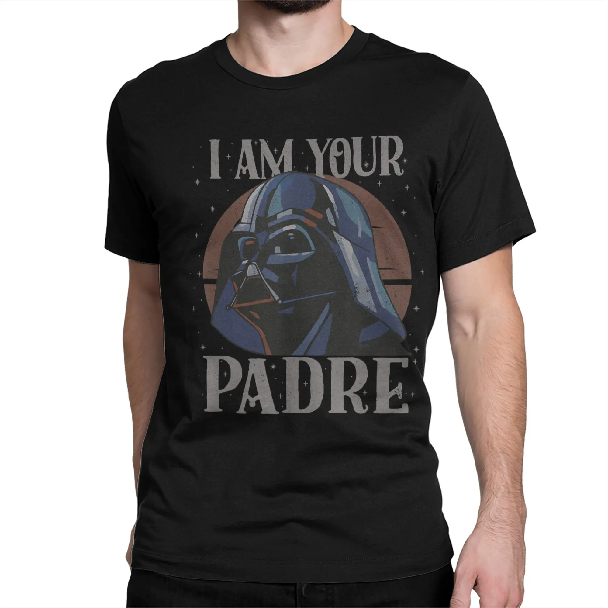 Novelty Darth Maul Vader I Am Your Padre Father's Day T-Shirt for Men Women Crewneck Cotton T Shirts Tee Shirt Gift Idea Tops