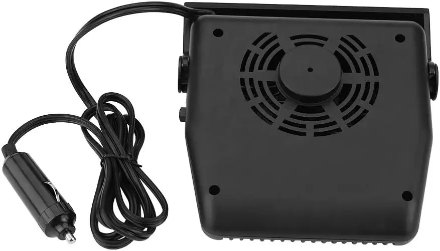 

Портативный автомобильный керамический размораживатель 12 В и охлаждающий вентилятор, обогреватель 2-в-1 для транспортных средств с прикуривателем постоянного тока 12 В