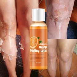 100ML Orange Peel Lotion Exfoliating Mousse Deep Exfoliating Cleansing All Skin Types Face Wash Smoothing Moisturizing Skin