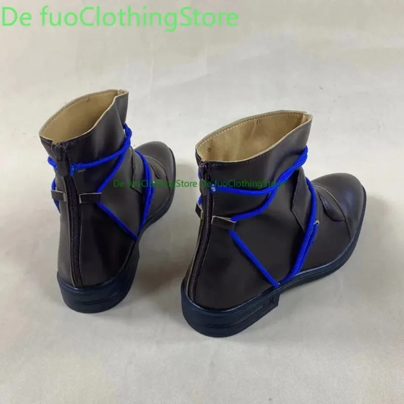 Defuo arknights lúmen cosplay sapatos anime botas de convenção anime jogo rpg sapatos e botas festa de halloween