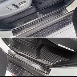 For Toyota Land Cruiser 250 Prado LC250 2024 inner car Door Sill Scuff Plate Door Welcome Pedal Threshold Bar Cover accesorios