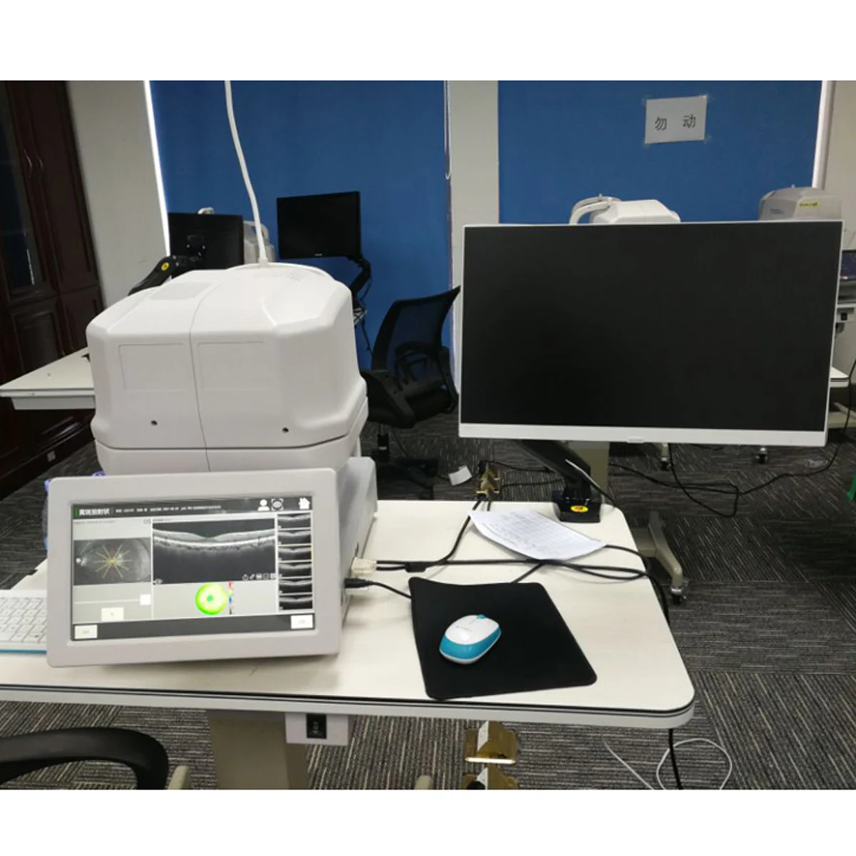 Ophthalmic equipment 3d scan optical coherence tomography machine ophthalmic oct