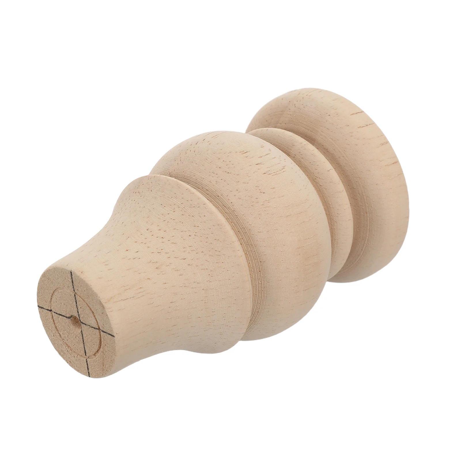 أرجل قطع الأثاث الخشبي على الطراز الفرنسي 3.93X2.36X2.36 "لأريكة طاولة خزانة السرير قوي الصلبة دعم استبدال الساقين