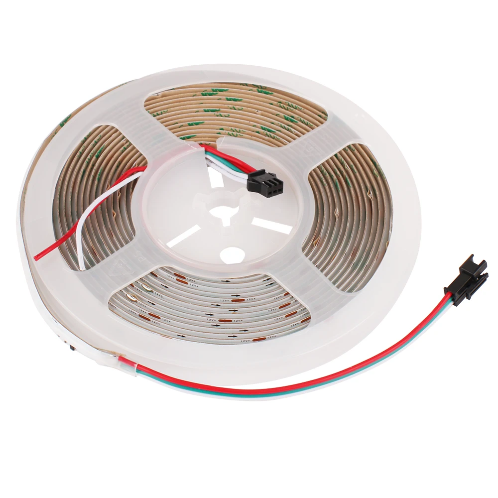 WS2811 Pixel SPI RGB COB LED Strip Light For Decor DC 12V/24V High Density Flexible Dream Colour Smart LED Tape Lights Ribbon