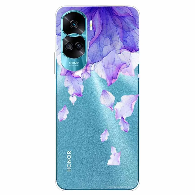 For Honor 90 Lite Pro 5G Case Clear TPU Soft Silicone Funda Coque for Honor 90 Pro Phone Cases Honor 90Lite Transparent Cover