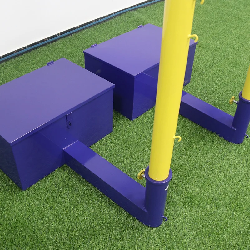 

Eight-in-one multi-functional ball column, portable badminton grid volleyball column adjustable