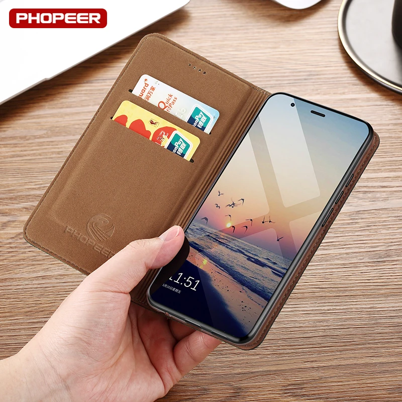 Чехол из натуральной кожи в деловом стиле для Honor 400 300 200 100 90 Pro Plus Ultra SE Lite GT Smart Magnetic Flip Phone Cover Чехлы