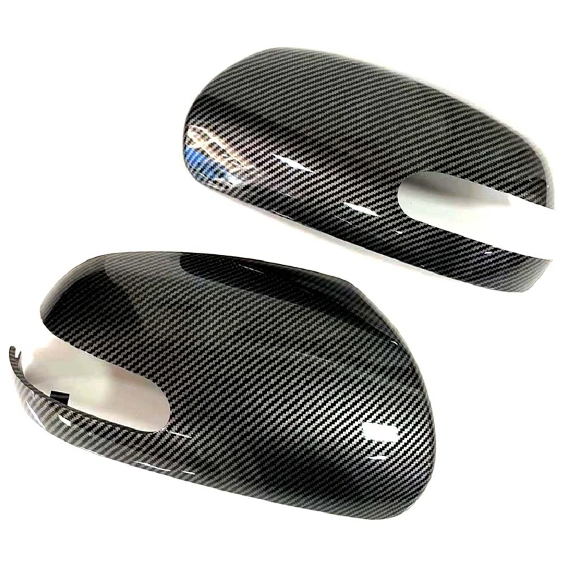 

Car Carbon Fiber ABS Side Rearview Mirror Cover Wing Mirror Shell Cap Housing For Kia Forte 2009-2012 87616-1M000EB