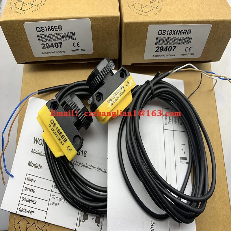 Photoelectric switch QS186EB +QS18VN6RB QS186EB +QS18VP6RB QS186EQ8+QS18VP6RQ8 QS186EQ8+QS18VN6RQ8   Complete models brand new