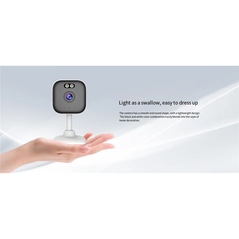 B92B-Full-Color Night Vision Window Camera-Replaces Outdoor Cameras 2.4/5Ghz Wi-Fi 3MP Resolution Through Window