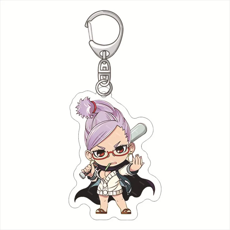 

Anime Cartoon Keychain DAN Da Acrylic Keyring Pendant Goichi Oda Airo Shiratori Momo Ayase Decoration Accessories Ornament Gift