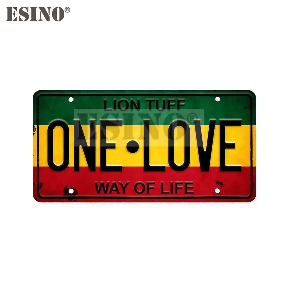 

Car Styling Creative Funny Lion Tuff One Love Way of Life License Cartoon PVC Decal Waterproof Car Body Sticker Pattern Vinyl