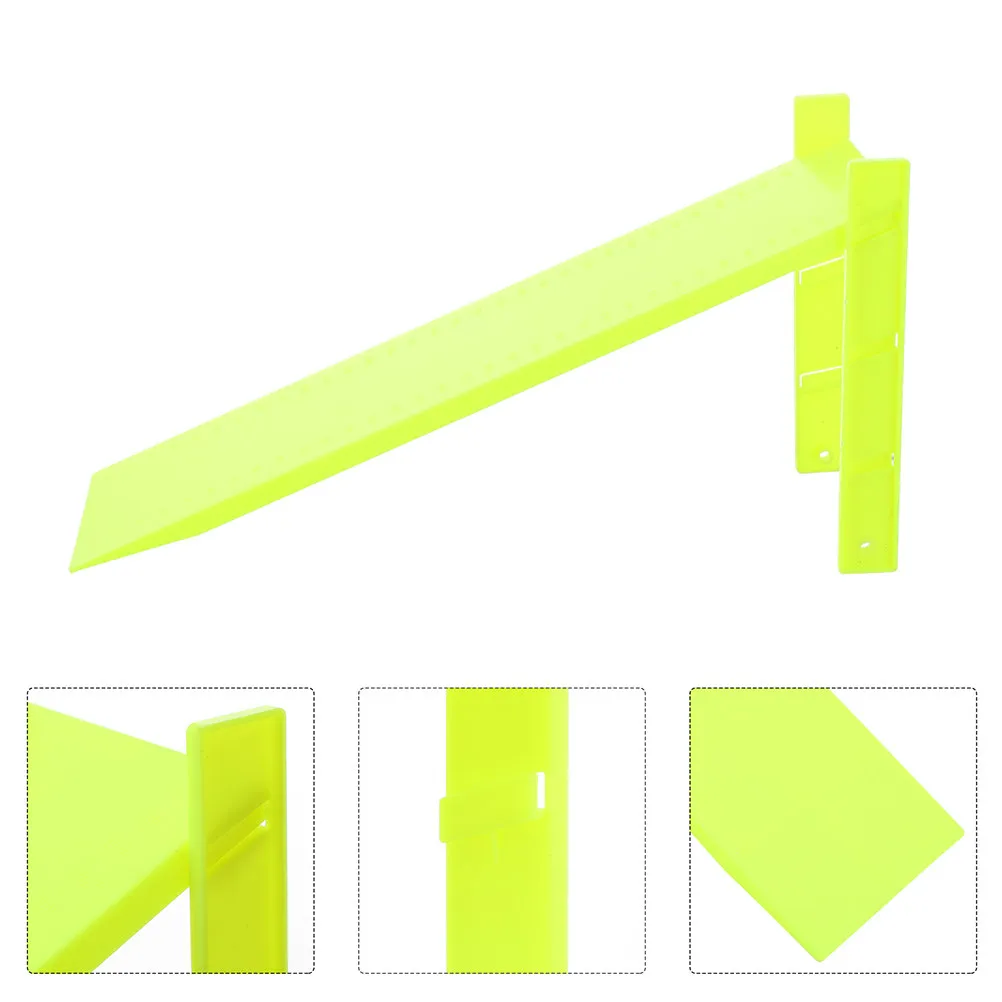 3Pcs Inclined Plates Plastic Slopes Physics Teaching Tool School Experiment Equipment Mechanics Trolley Physics Tools