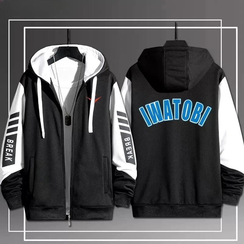 Anime Free Iwatobi Swim Club 3D Print Zip Up Women/Men Hoodie Sweatshirt Nanase Haruka Rin Matsuoka Cosplay Zipper Hooded Jacket