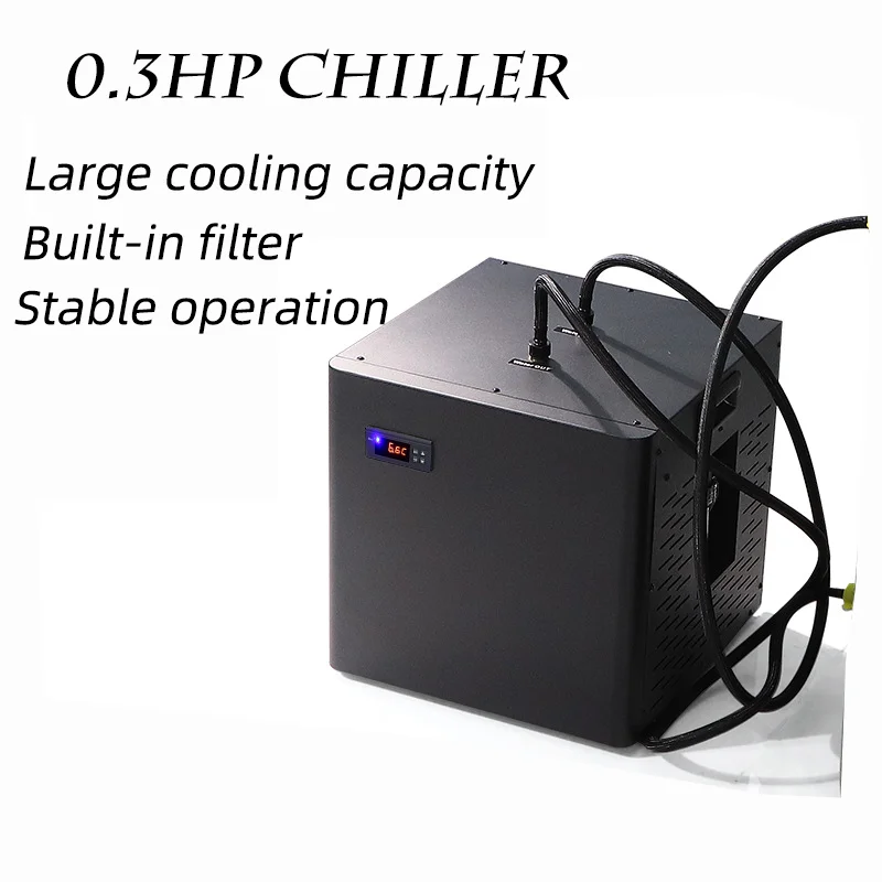 Mobile 0.3HP Water Cooler Ice Bath Chiller Smart WIFI Filter Pump Cold Plunge Heater for Motion Recovery Water Cooling Machine