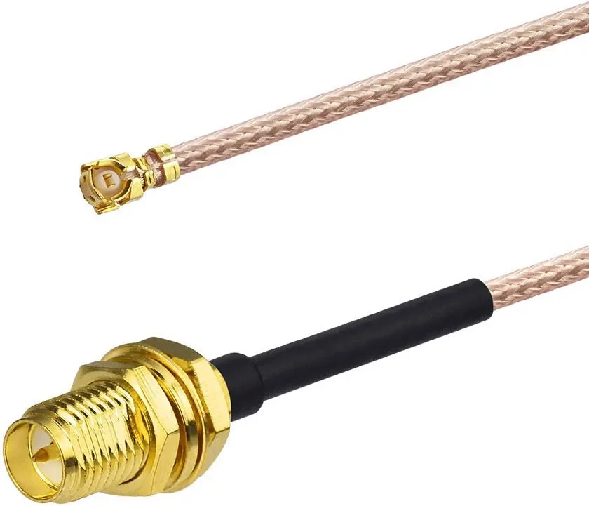 SMA auf IPX-1 Pigtail Jumper RP SMA Buchse auf U.fl IPX RG178 1,13 Kabel Buchsen Jack Anschlüsse Adapter für Wifi Router GPS AP – Detail 3