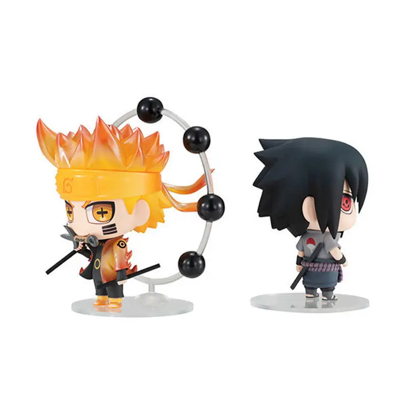 Anime Naruto Action Figure Naruto Sasuke Kakashi Itachi Modell Spielzeug Desktop Ornament Dekoration Geschenk Junge Mädchen