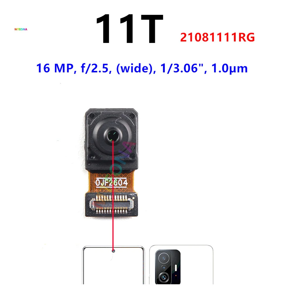 Back Big Rear Main Camera Module For Xiaomi 11T 21081111RG Small