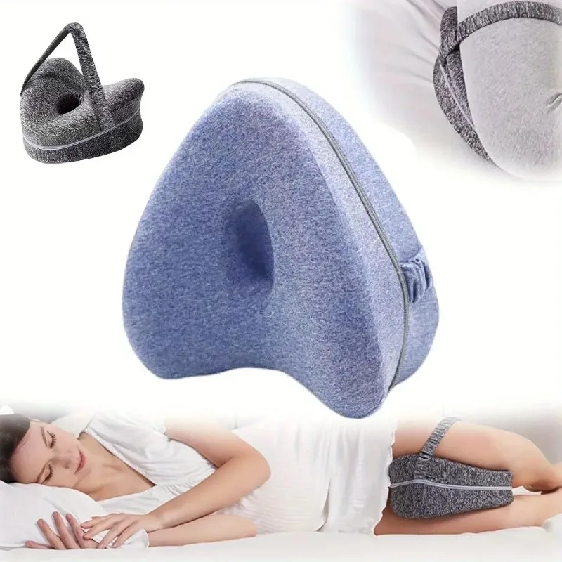 Alignment Pillows Relieve Hip Pain Sciatica Leg Alignment Pillow for Side Sleepers Sleep Pain-Free from Hip Back Aches