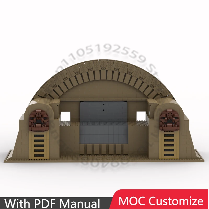 

2608 деталей: Конструктор MOC «Звездная битва: Мега-трон» (размер мега-фигурки), модульная сборка, креативный дизайн, игрушка-конструктор, подарок на Рождество