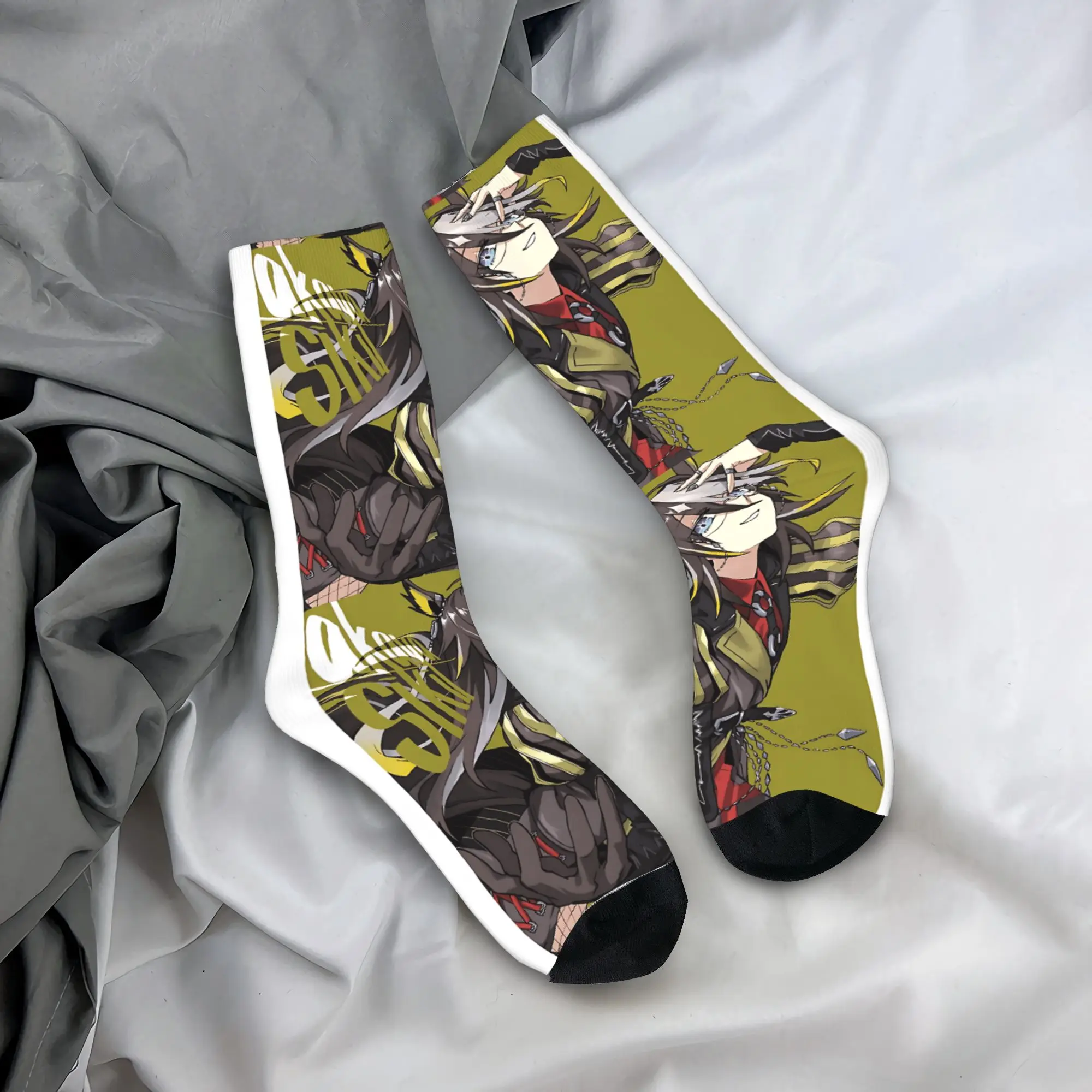 

Носки Dream Journey Uma Musume Pretty Derby, модные чулки унисекс, мужские, высокого качества, с осенним узором, противоскользящие носки