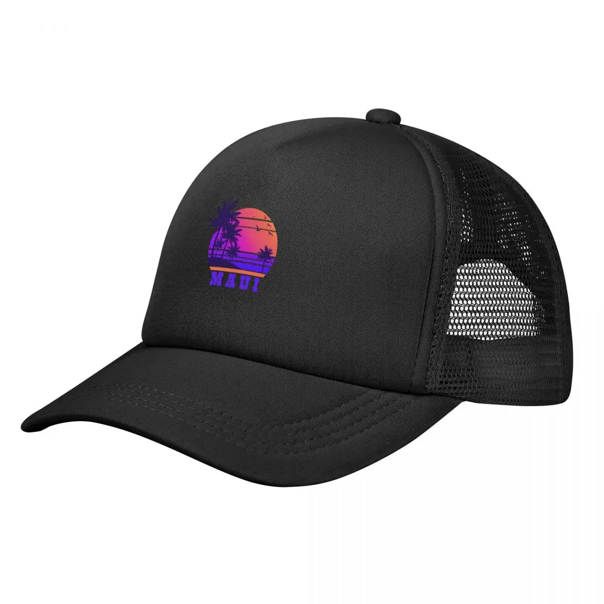 Maui Purple Baseball Cap custom Hat Golf Hat Man Dropshipping Gentleman Hat Women's Beach Outlet Men's