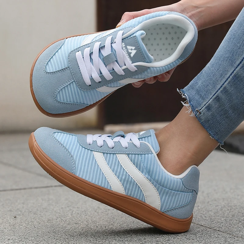 Große Größen Herren Hochwertige Casual Sneakers Unisex Breite Zehenpartie Barfußschuhe Leichte Dünne Sohle Pendel-, Geh- und Laufschuhe – Detail 8