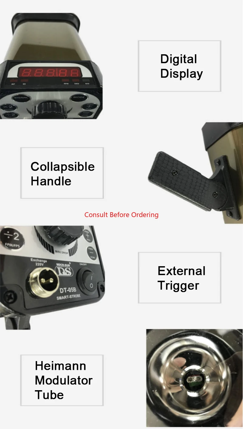 DT-05B DT-07B Handheld Stroboscope
