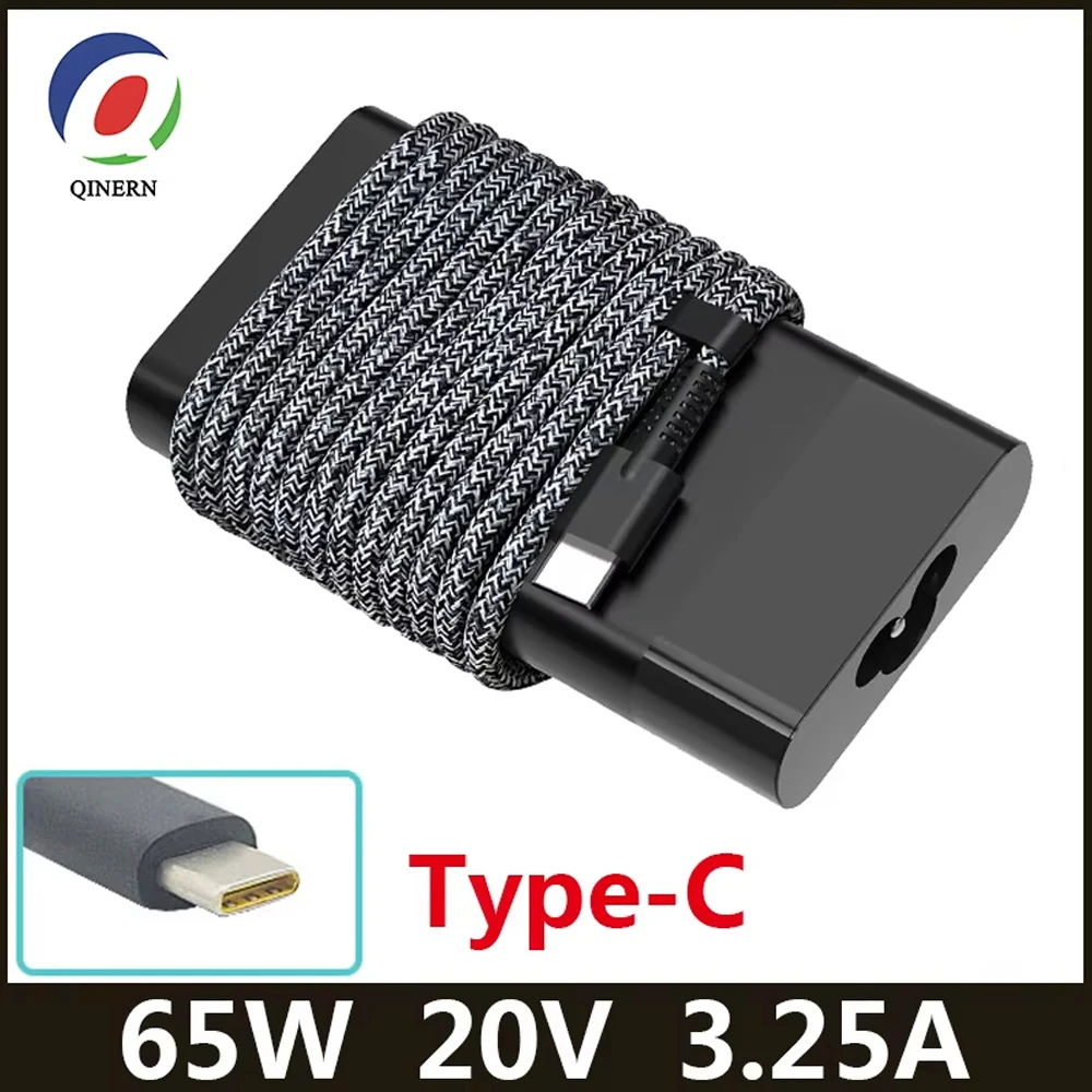 20V 3.25A 65W USB Type-C Laptop Adapter For HP Elitebook Spectrex X360 1030 1040 G3 G7 13 15 Pro 14-DB0006AU