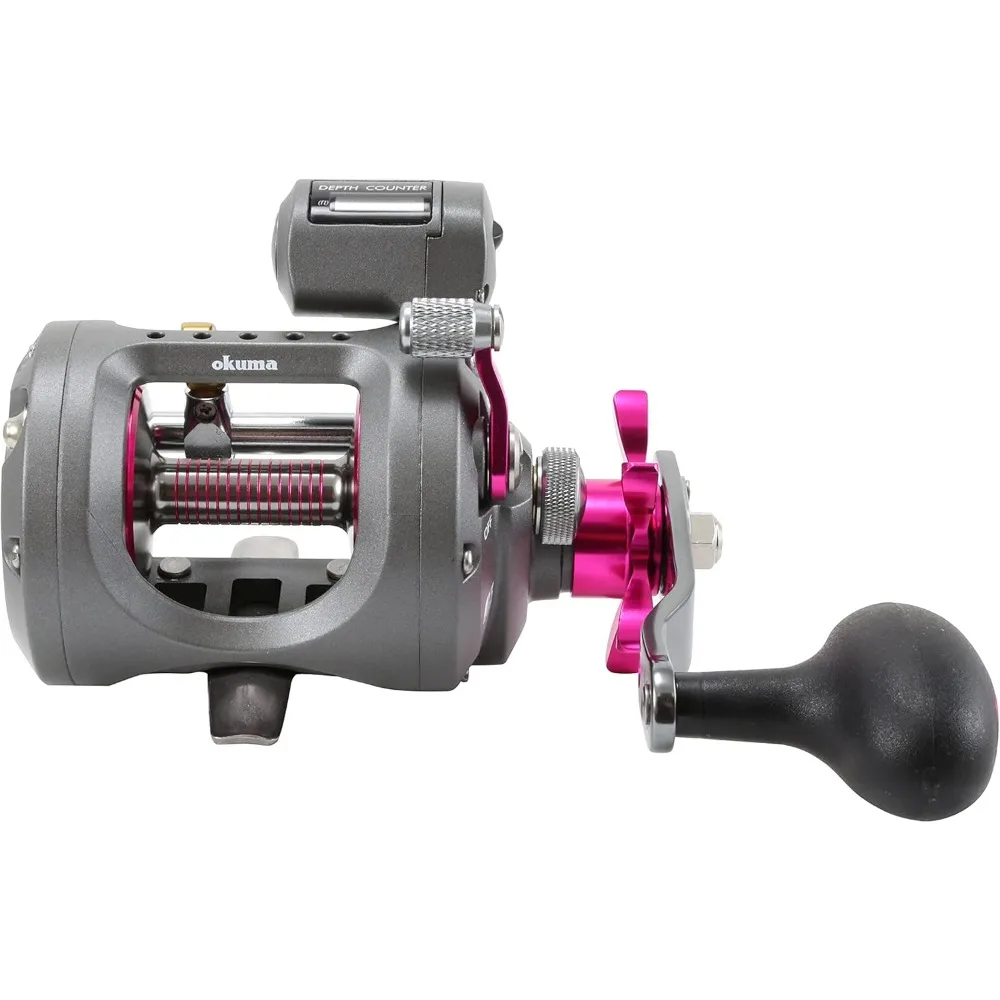 Coldwater Lightweight Graphite Round Trolling Reel Ladies Edition