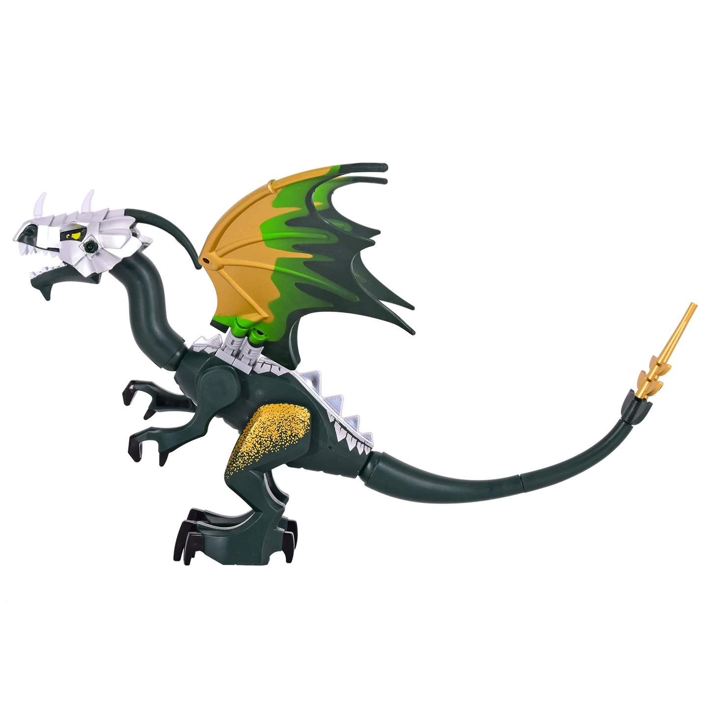 MOC – blocs de construction de chevaliers lotr Dragon ancien mobile médiéval, figurines d'action Ninja, modèles de jouets pour enfants, cadeaux pour garçons