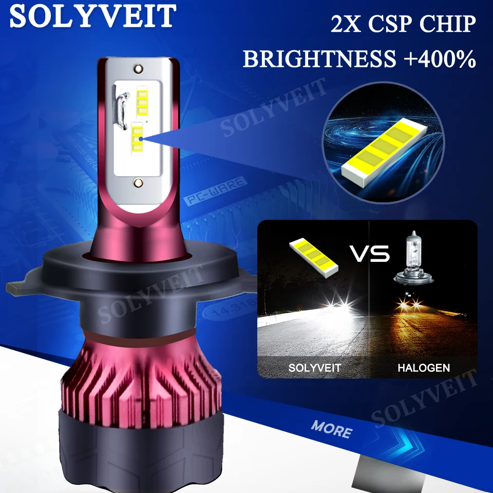 جودة مضمونة ضمان 3 سنوات 9003 LED المصباح لنيسان باترول 1999 2000 2001 2002 2003 2004 2005 2006 2007 2008-2012 #2