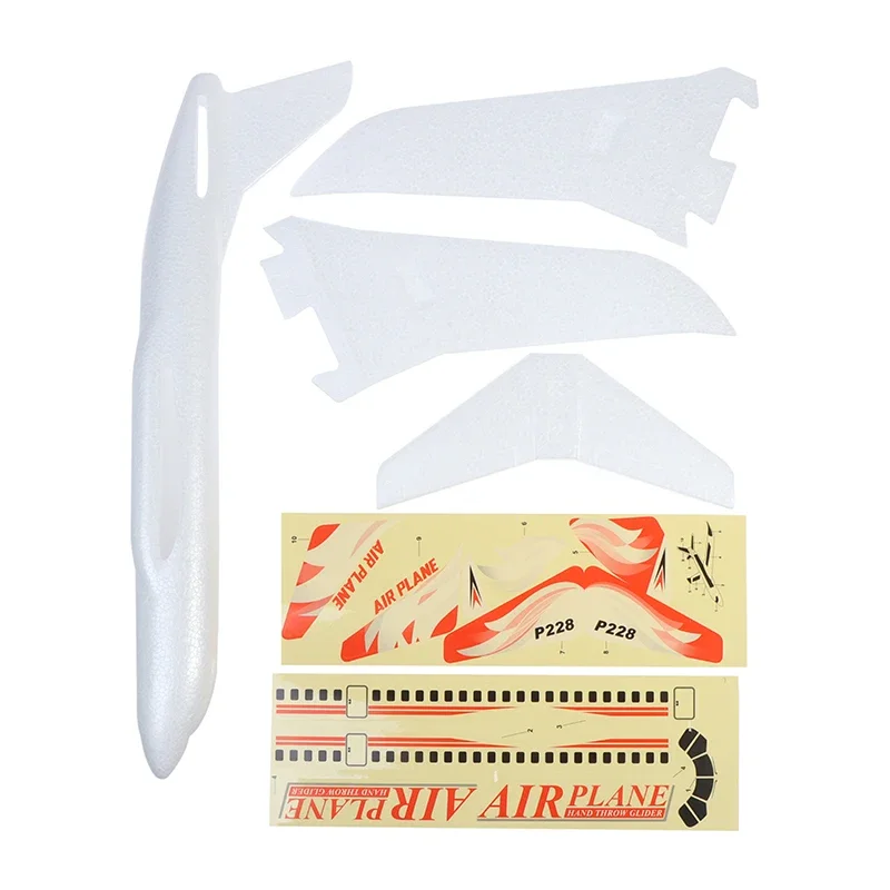 

49*45 см детский ручной бросок летающий планер самолеты игрушки детская пенопластовая модель самолета