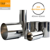 Large diameter 304 stainless steel precision tube polished inside outside diameter 40 42 43 44 45 48 50 51 55 57 60 63 65 83mm