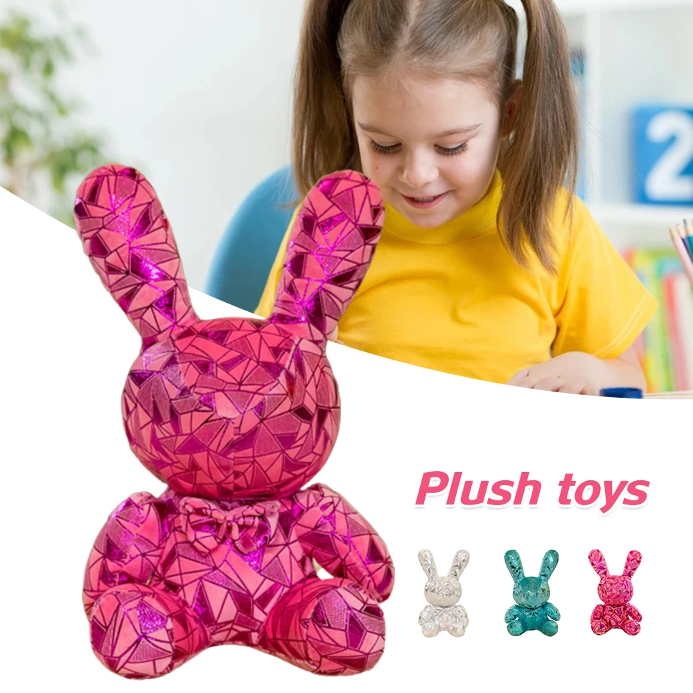 Pasgeboren baby pluche knuffels cartoon konijn/beer vroeg educatief speelgoed