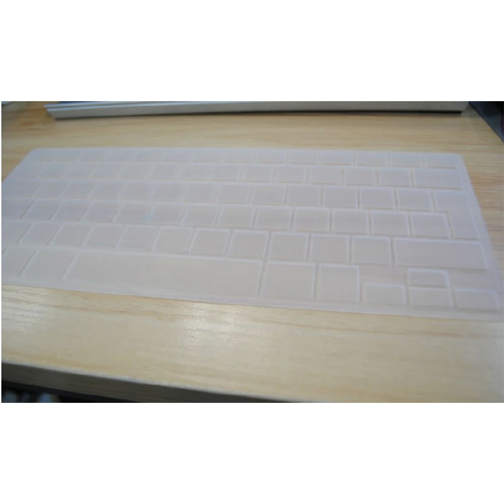 

Keyboard Silicone Cover for 13 Inch Laptop Transparent Dustproof Waterproof Skin Film Easy Clean Protective Membrane