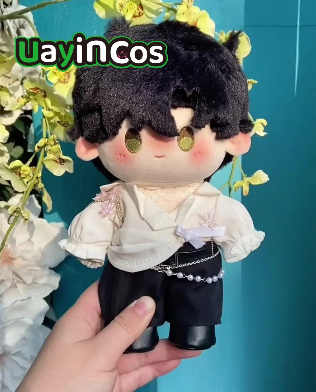 Ubranka dla lalek 20 cm Love and Deepspace Rafayel Sylus Caleb Koszula Spodnie Buty Pas Naszyjnik Strój Kostium Anime Gra Zabawka - Dostępne od ręki