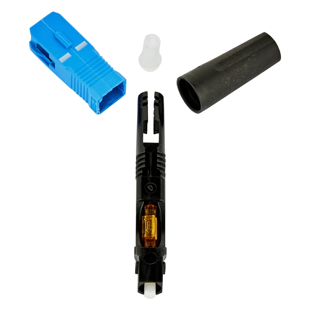 SC/UPC 53 мм оптоволоконный быстрый разъем, горизонтальный тип кабеля, полевая сборка