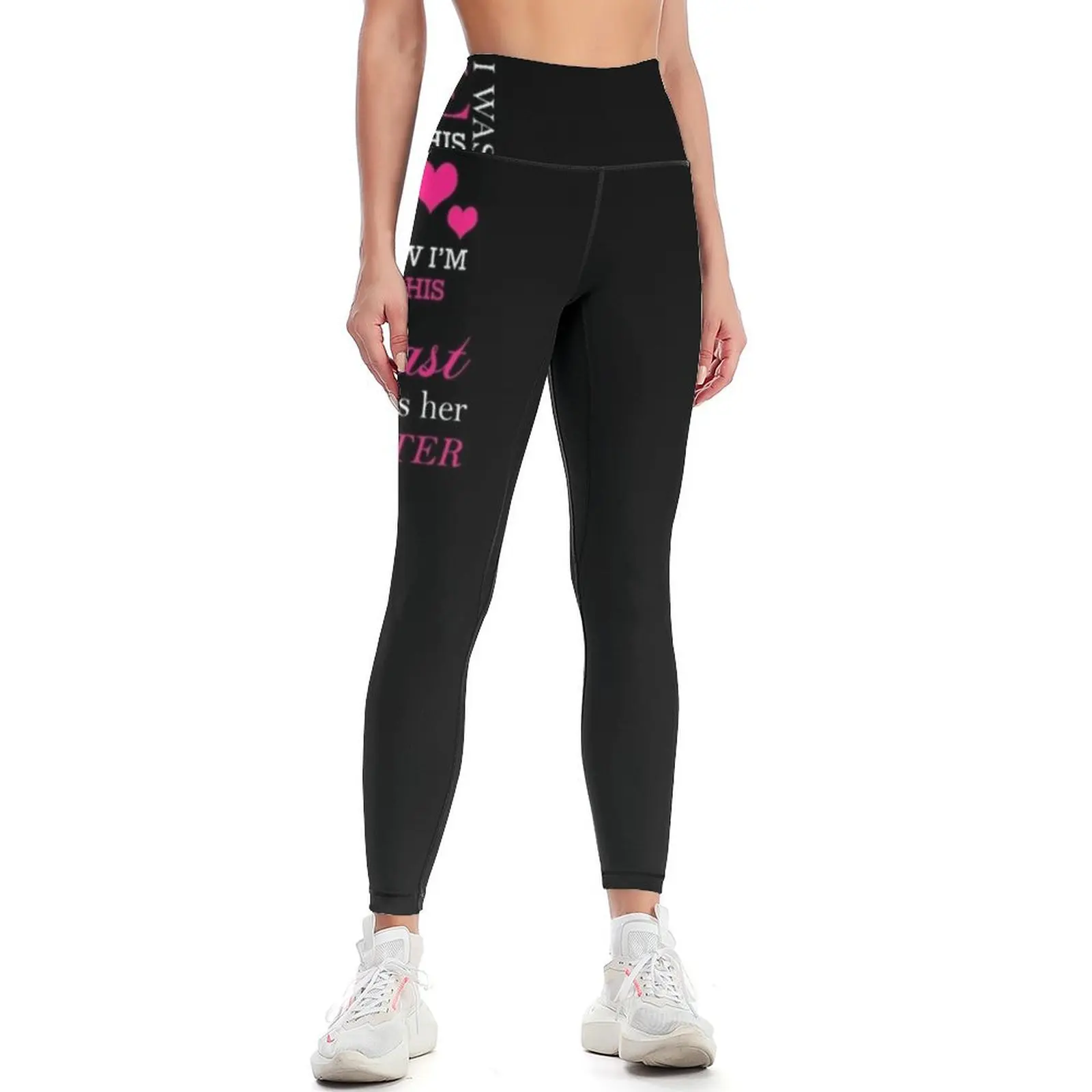 THIS GIRL LOVES HER FIREFIGHTER Leggings sport pants leggins push up woman workout clothes for sports woman gym Womens Leggings