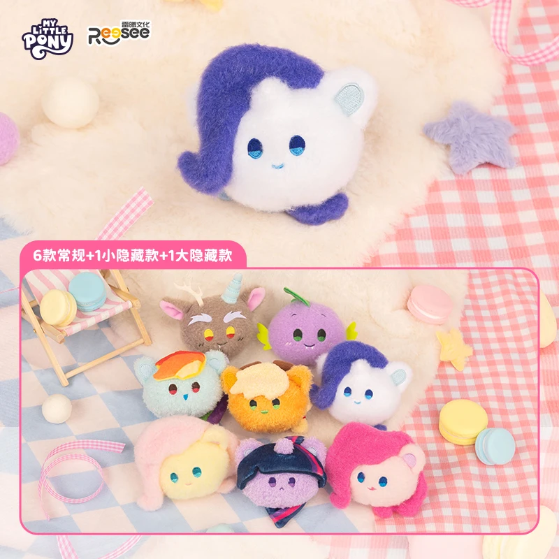 Twilight Sparkle Plush Blind Box My Little Pony Girls Toy Figure Rainbow Dash Kawaii Mistery Boxes Pinkie Pie Surprise Bag 6PCS