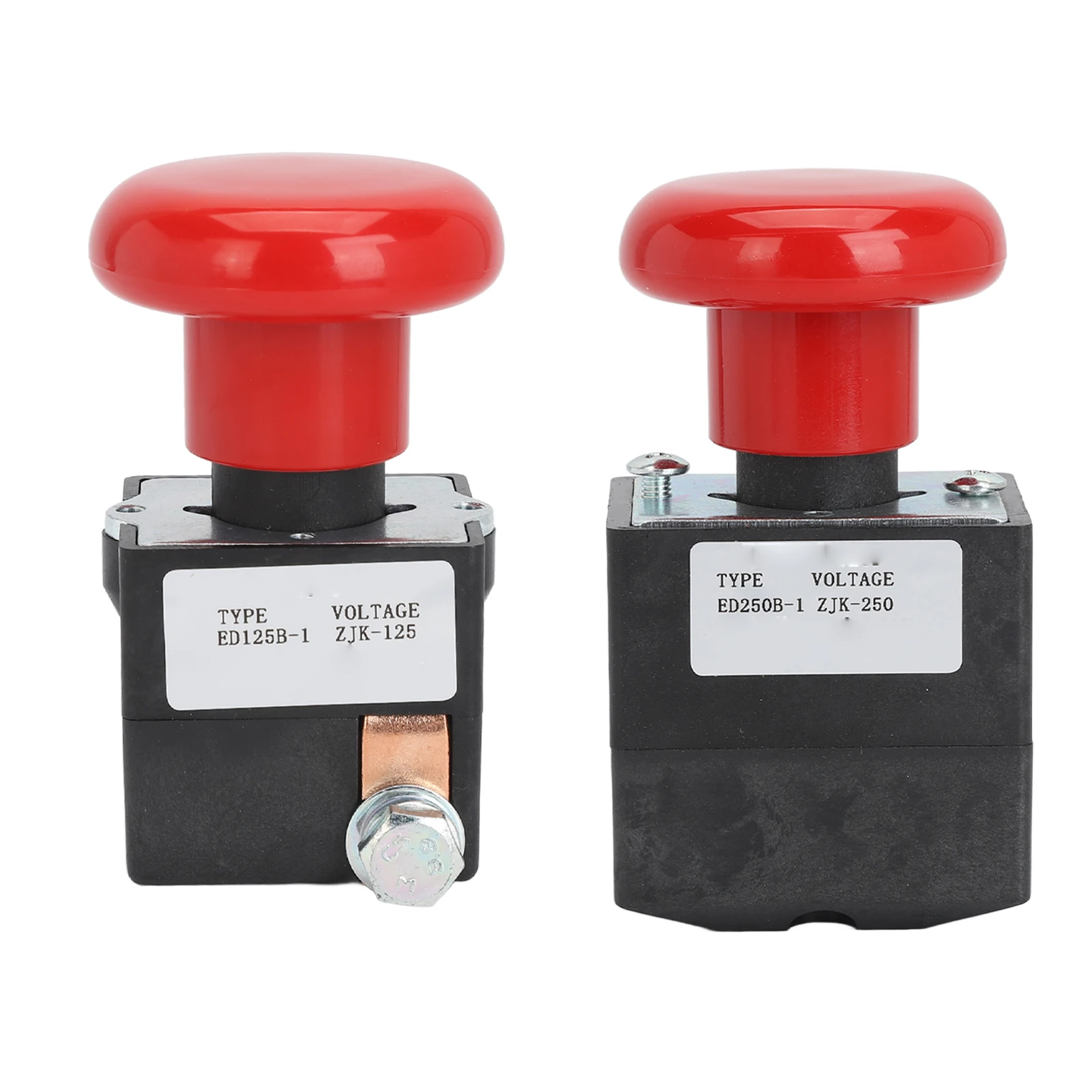 

Emergency Push Button Switch DC80V Reliable Emergency Stop Switch Replacement for Albright Electric Stacker Forklift Pallet Car
