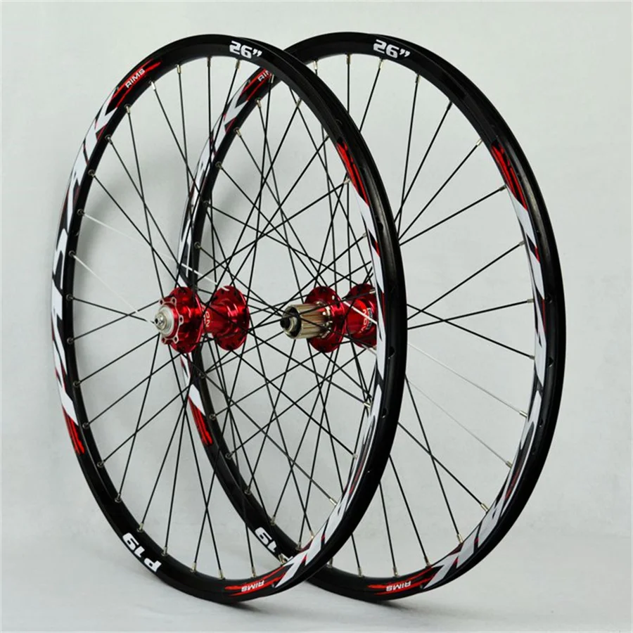 Litepro Bicycle Wheel Disc Brake 32H Novatec Joytech Front2 Rear4 Bearing Hub Aluminum Alloy Super Smooth Wheelset 26/27.5/29 In